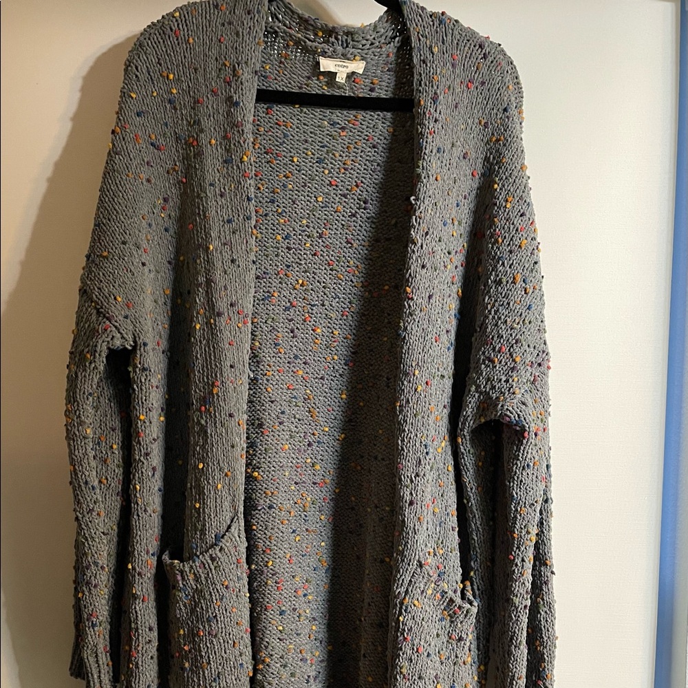 Excellent used condition confetti cardigan
